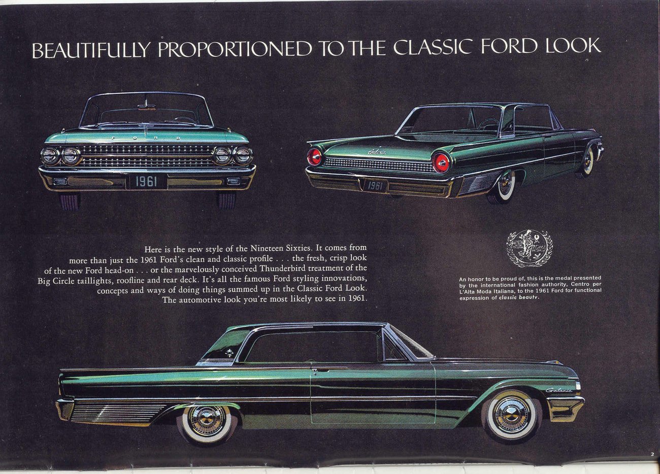 1961 Ford Prestige Brochure Page 4
